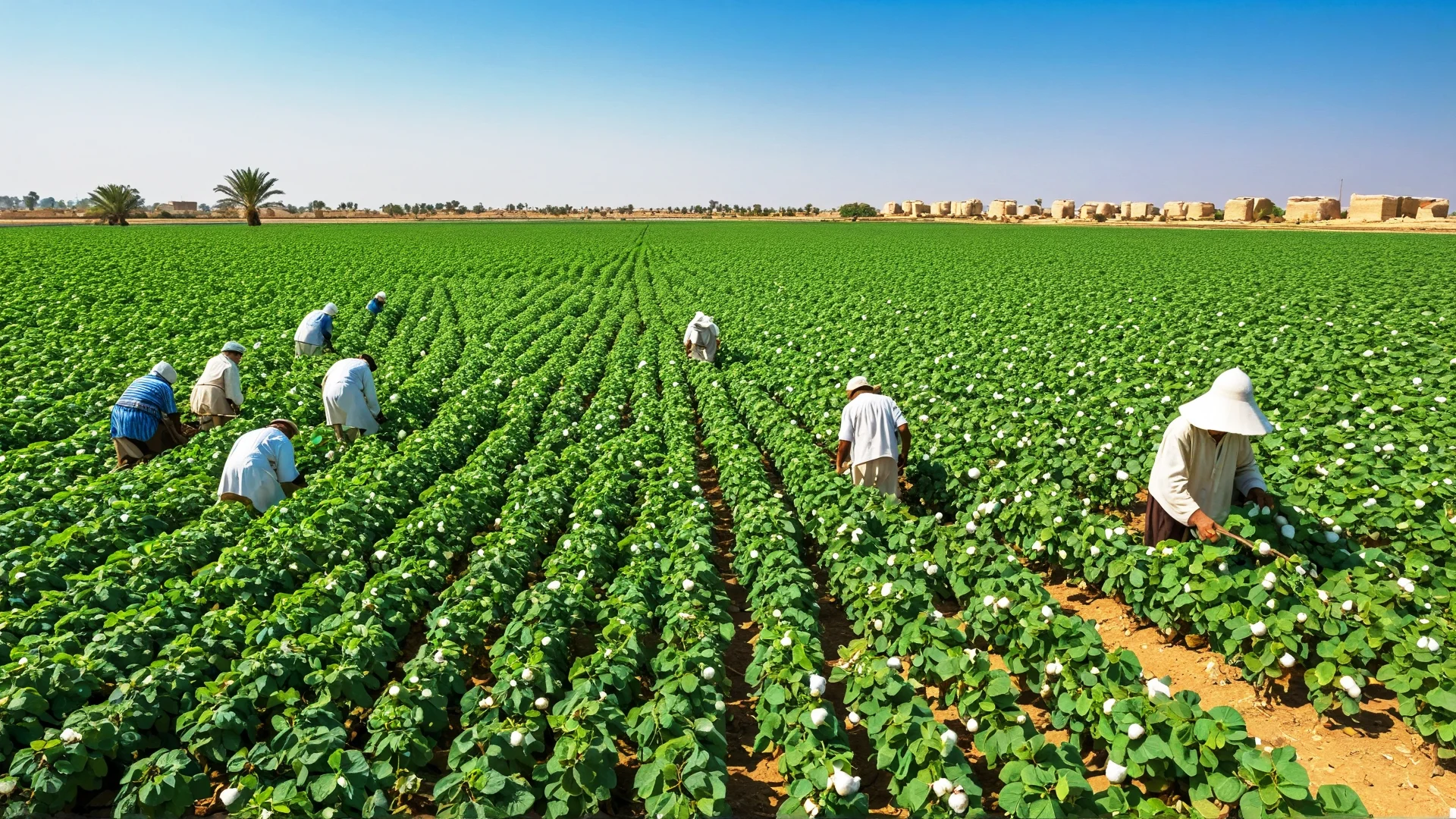 القطن المصري: رمز للإرث الزراعي في مصر